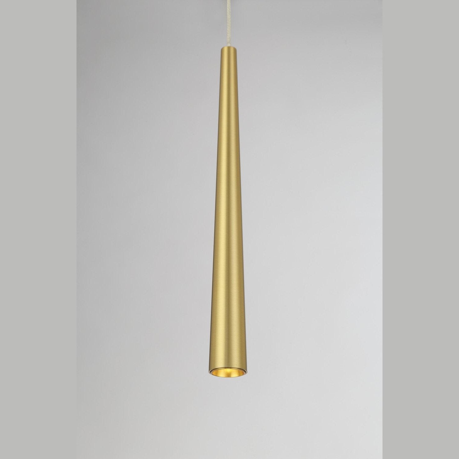 George Kovacs - P1458-695-L - LED Mini Pendant - Stretch - Soft Rass