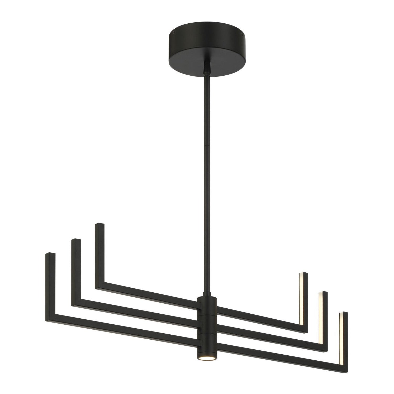 George Kovacs - P1476-66A-L - LED Chandelier - Arrticular - Coal