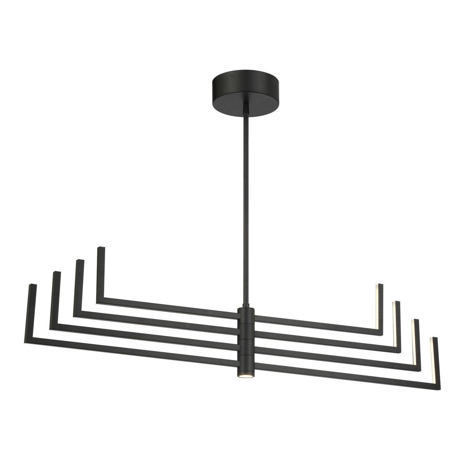 George Kovacs - P1478-66A-L - LED Chandelier - Articular - Coal