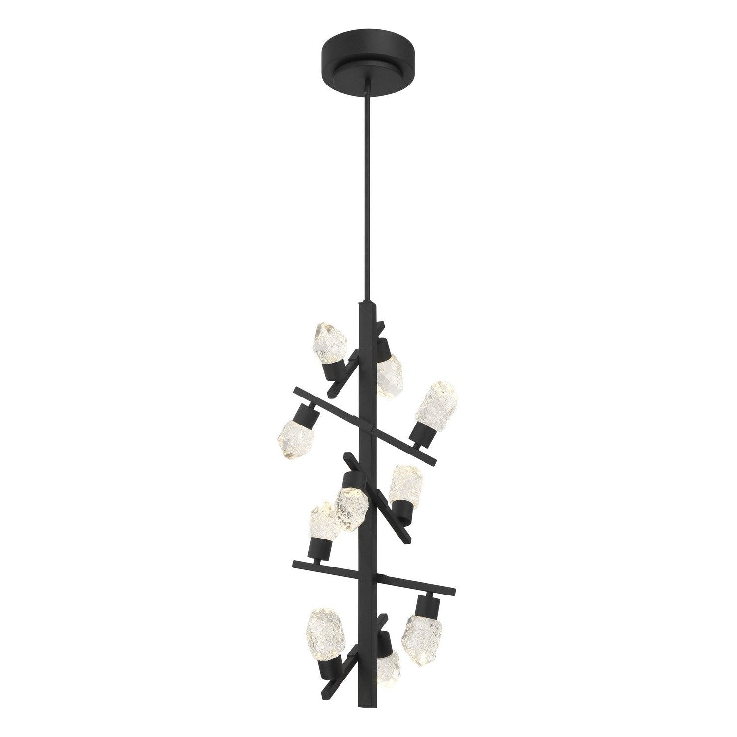 George Kovacs - P1536-066-L - LED Foyer Pendant - Kosmyc - Sand Coal