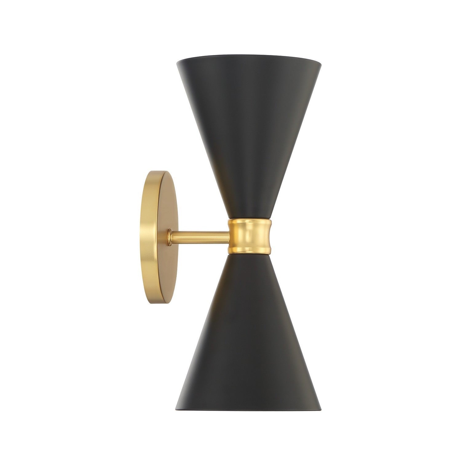 George Kovacs - P1827-248 - Two Light Wall Sconce - Conic - Honey Gold