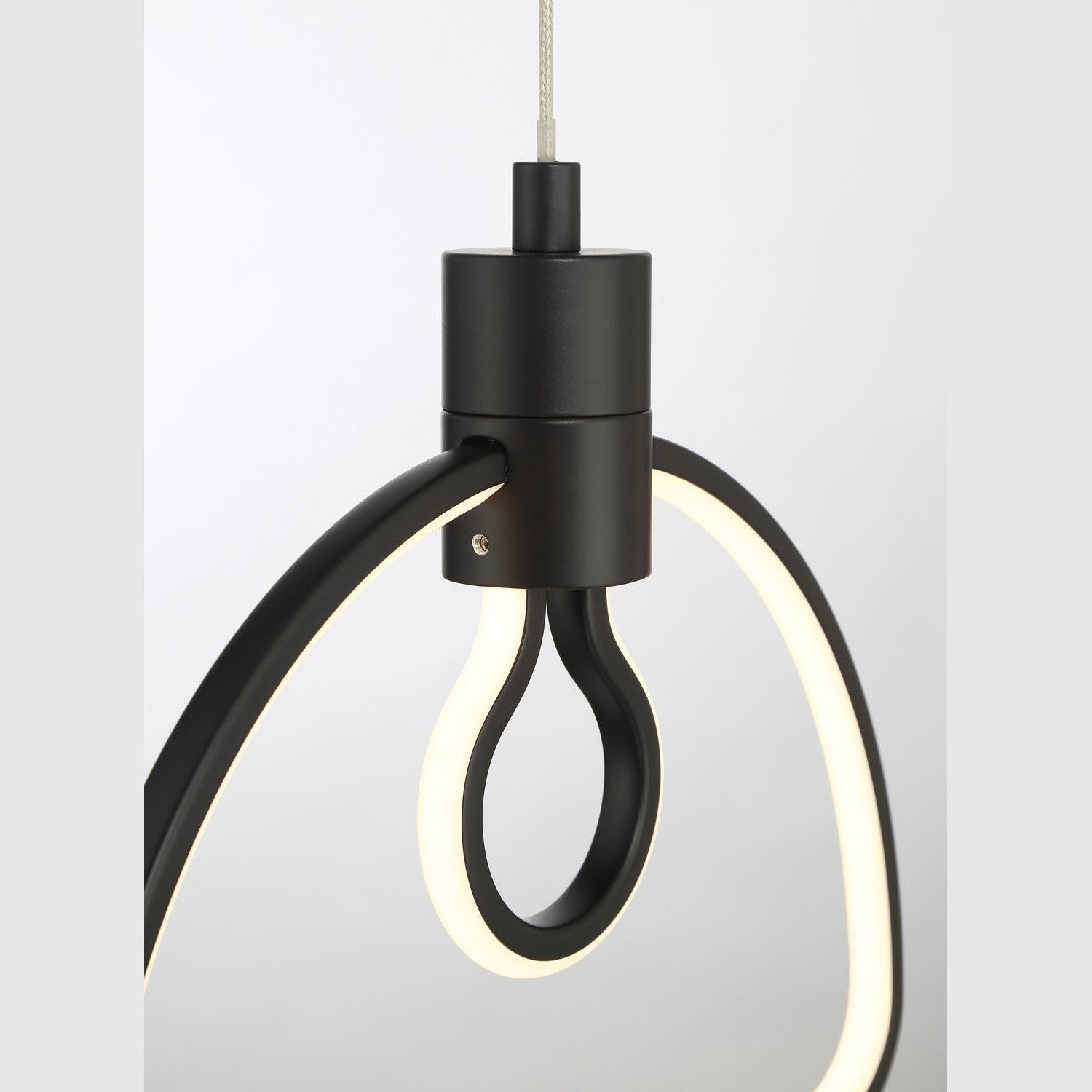 George Kovacs - P1903-66A-L - LED Pendant - Edison'S Outline - Coal