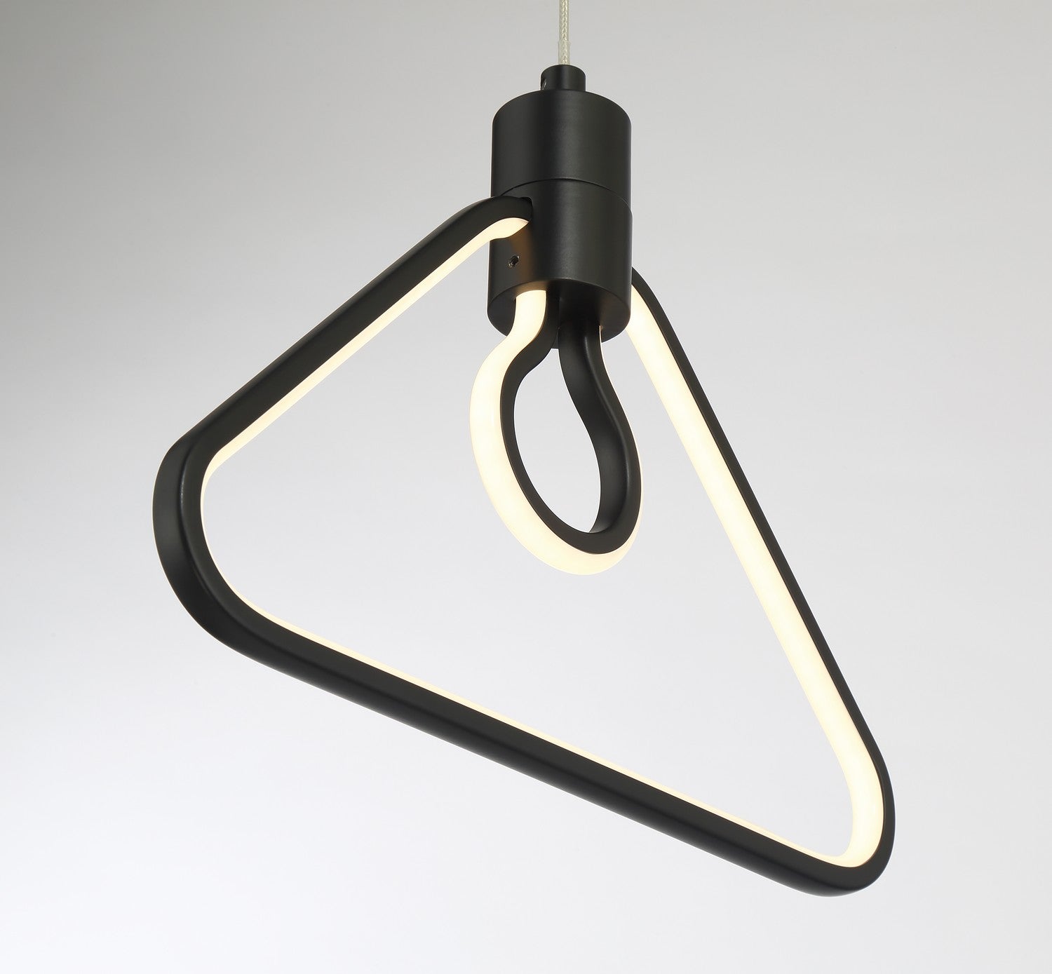 George Kovacs - P1905-66A-L - LED Pendant - Edison'S Outline - Coal
