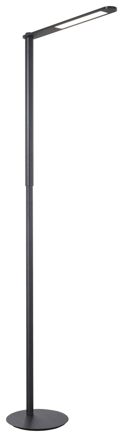 George Kovacs - P1931-896-L - LED Table Lamp - Task Portables - Coal Black & Brushed Coal Blac