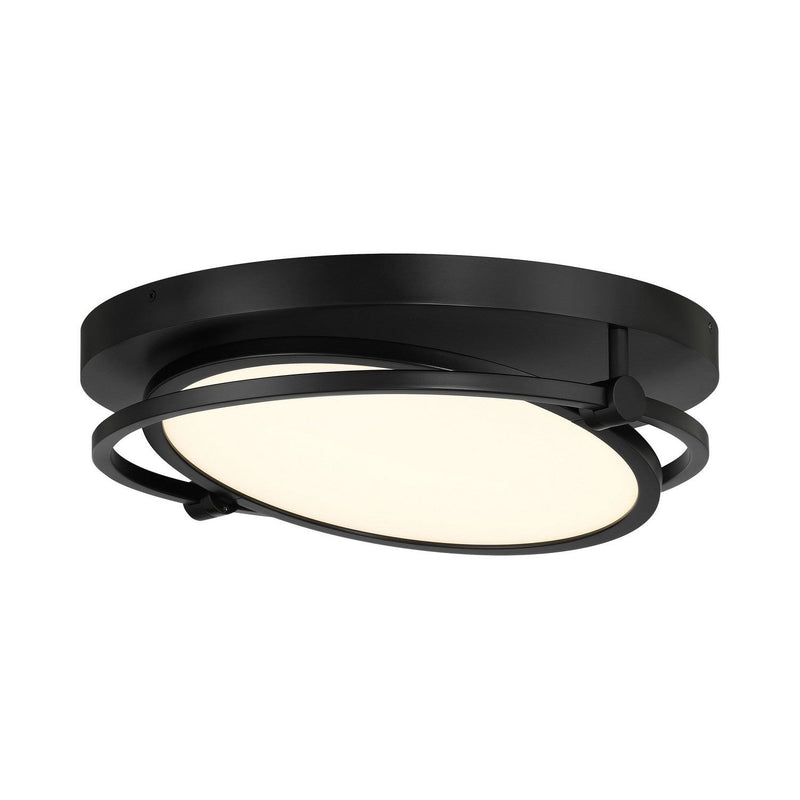 George Kovacs - P5546-66A-L - LED Flush Mount - Studio - Coal