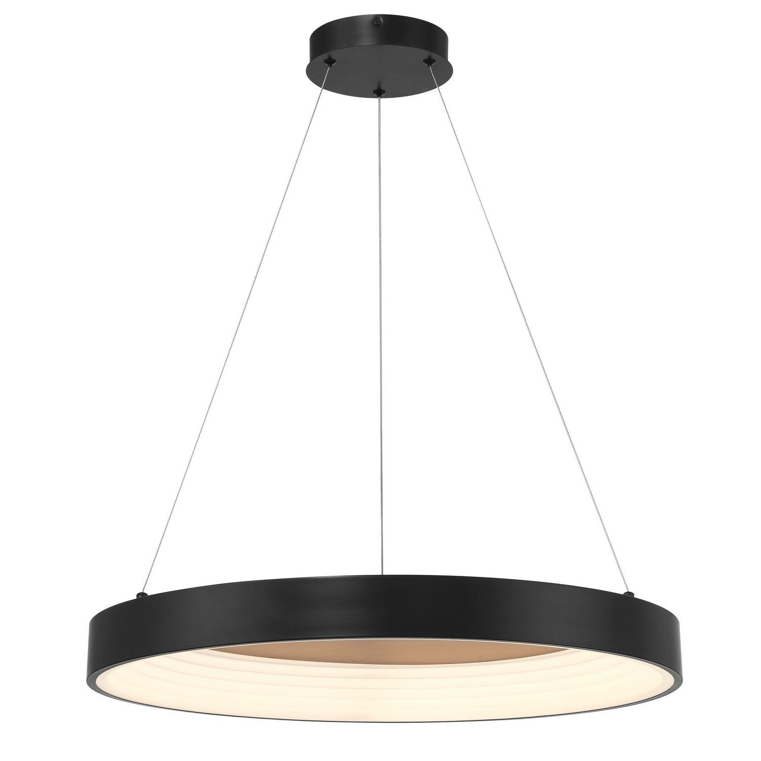 George Kovacs - P5555-66A-L - LED Pendant - Conc - Coal