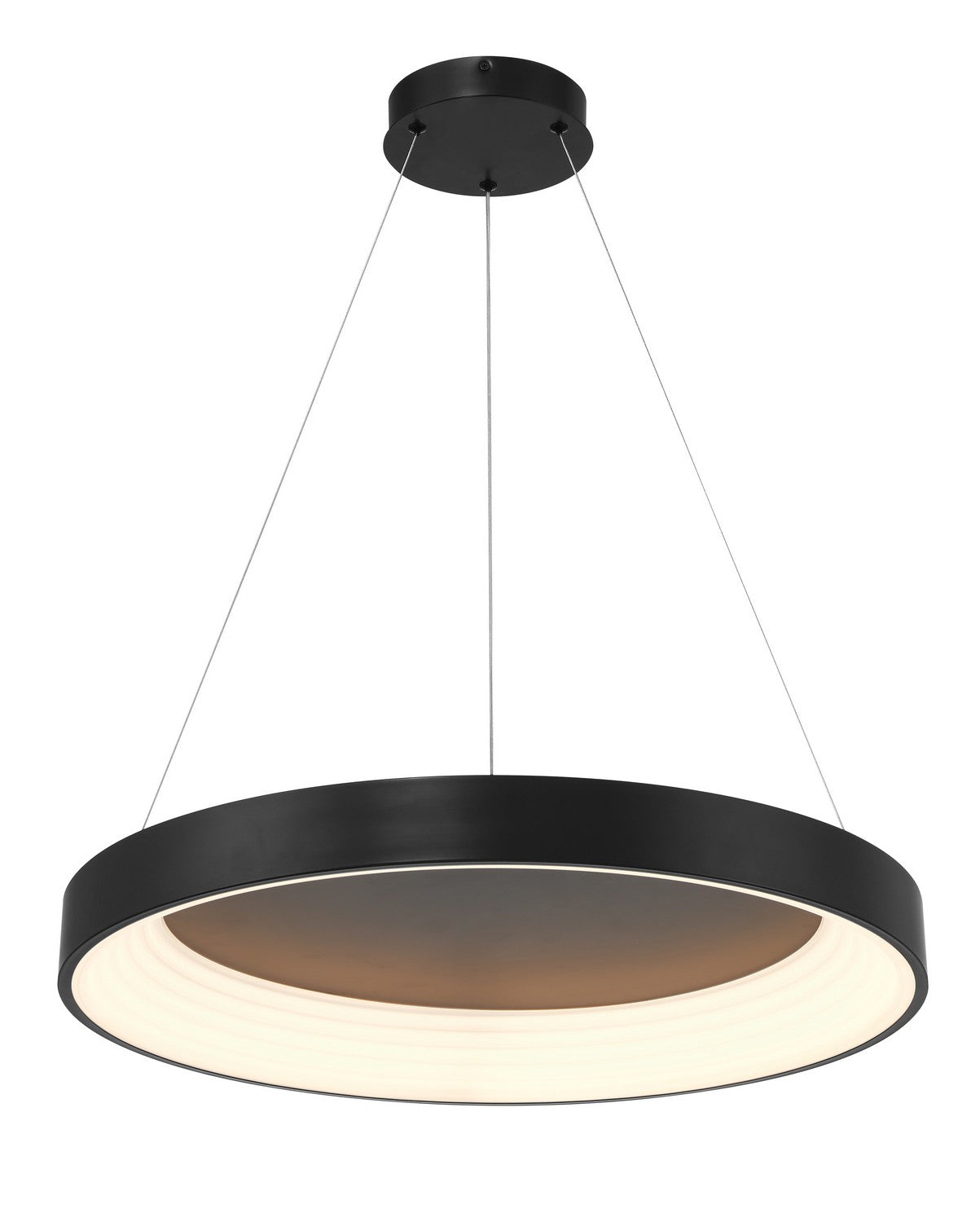 George Kovacs - P5555-66A-L - LED Pendant - Conc - Coal