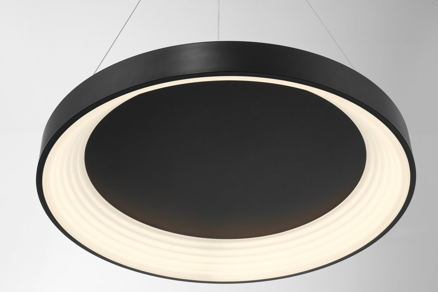 George Kovacs - P5555-66A-L - LED Pendant - Conc - Coal