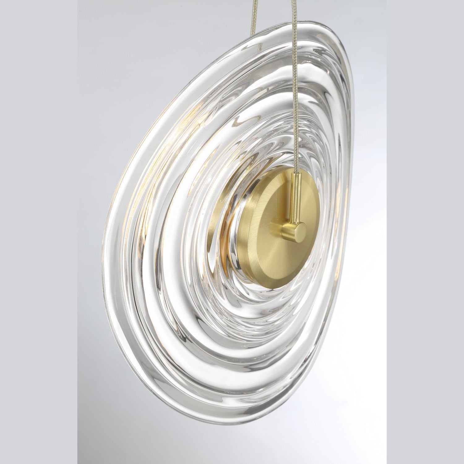 George Kovacs - P5602-884-L - LED Wall Sconce - Topknot - Coal And Brushed Gold