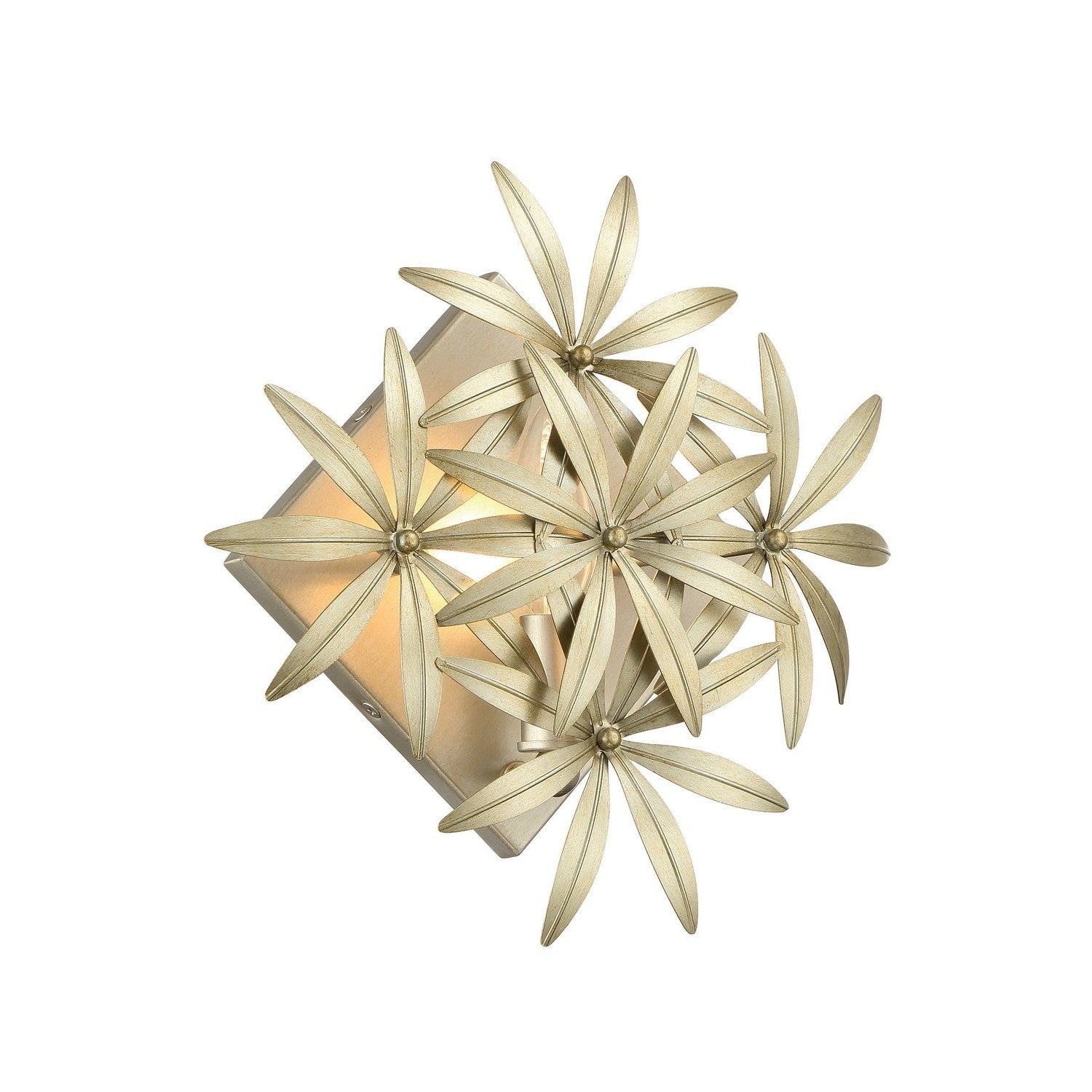 Minka-Lavery - 2141-735 - One Light Wall Sconce - Flower Child - Ambry Gold