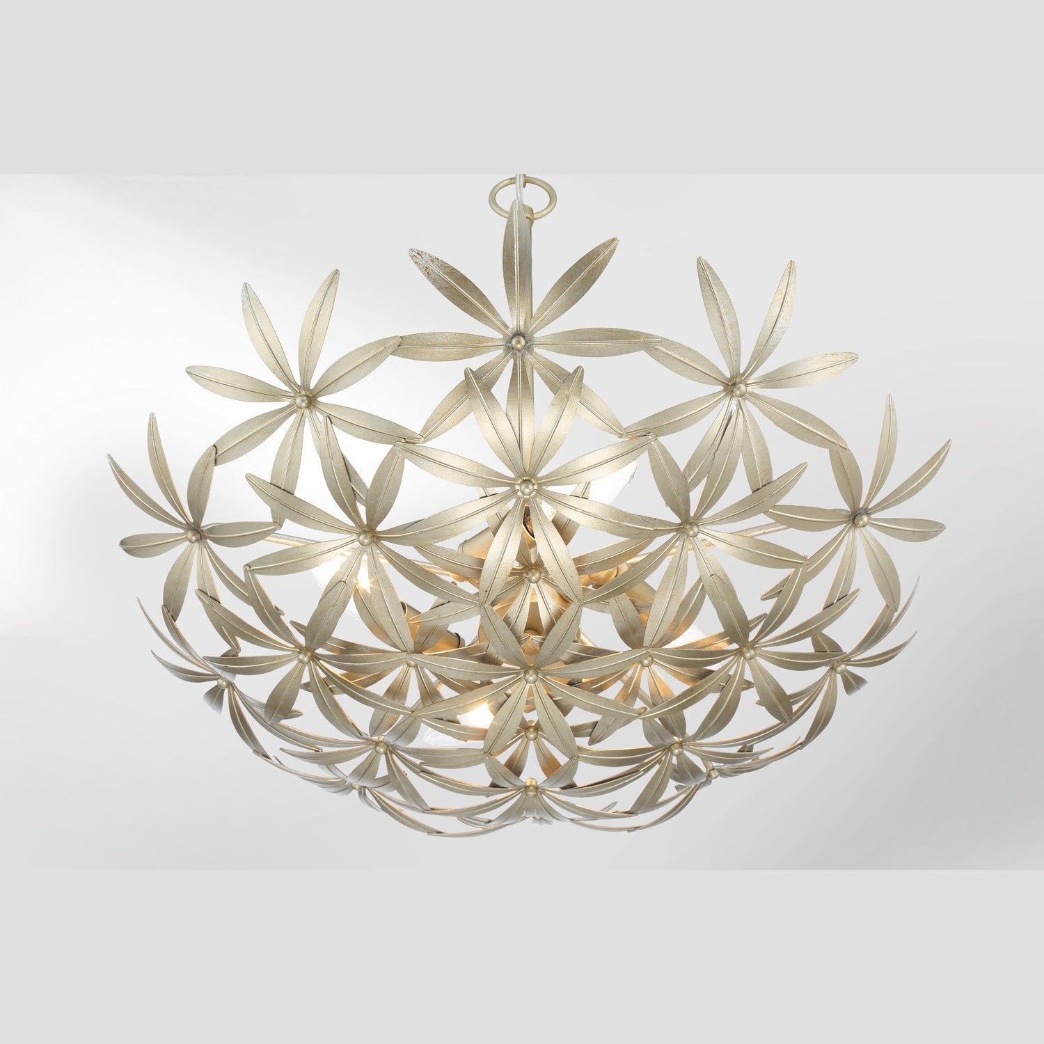 Minka-Lavery - 2146-735 - Four Light Pendant - Flower Child - Ambry Gold