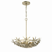 Minka-Lavery - 2146-735 - Four Light Pendant - Flower Child - Ambry Gold