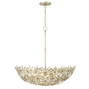 Minka-Lavery - 2148-735 - Five Light Pendant - Flower Child - Ambry Gold