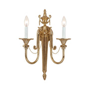 Crystorama - 7002-OB - Two Light Wall Sconce - Langley - Olde Brass