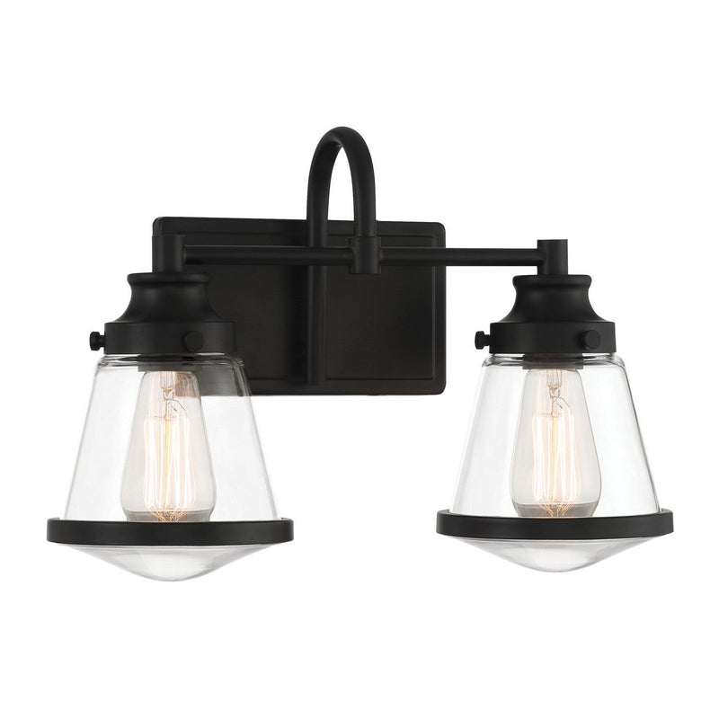 Minka-Lavery - 2582-66A - Two Light Bath Vanity - Mannsdale - Coal