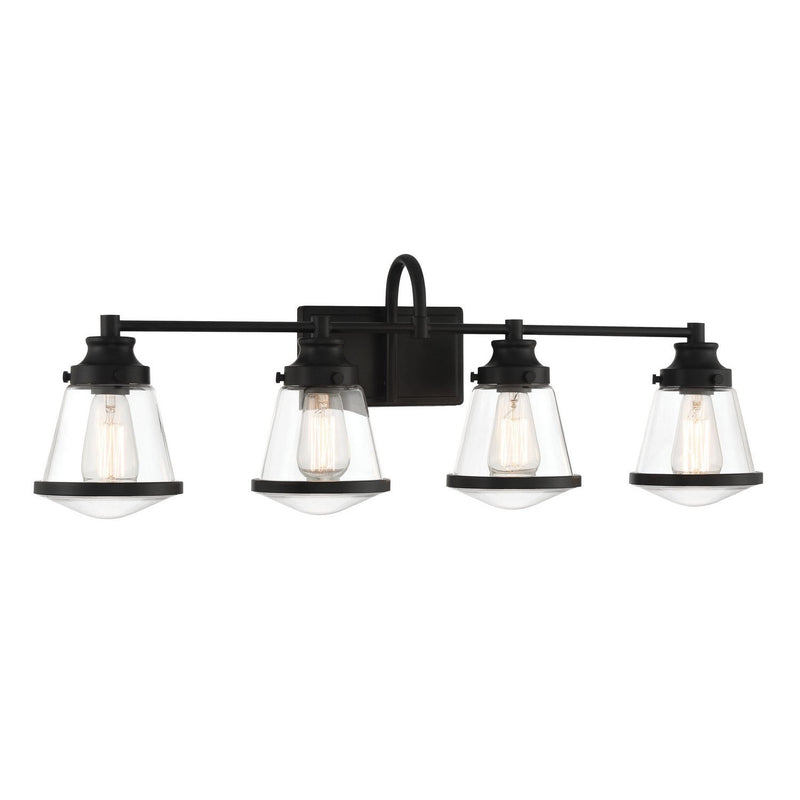 Minka-Lavery - 2584-66A - Four Light Bath Vanity - Mannsdale - Coal