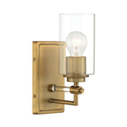 Minka-Lavery - 2641-575 - One Light Bath Vanity - Binsly - Aged Brass