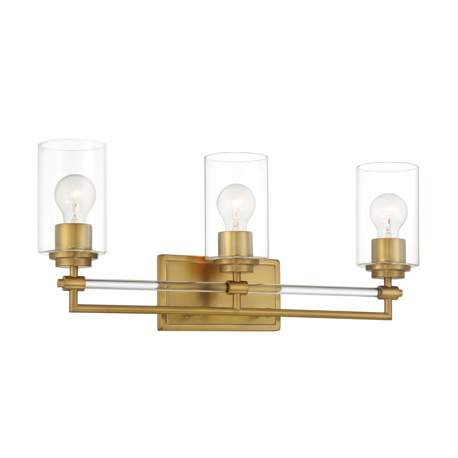 Minka-Lavery - 2643-575 - Three Light Bath Vanity - Binsly - Antique Noble Brass