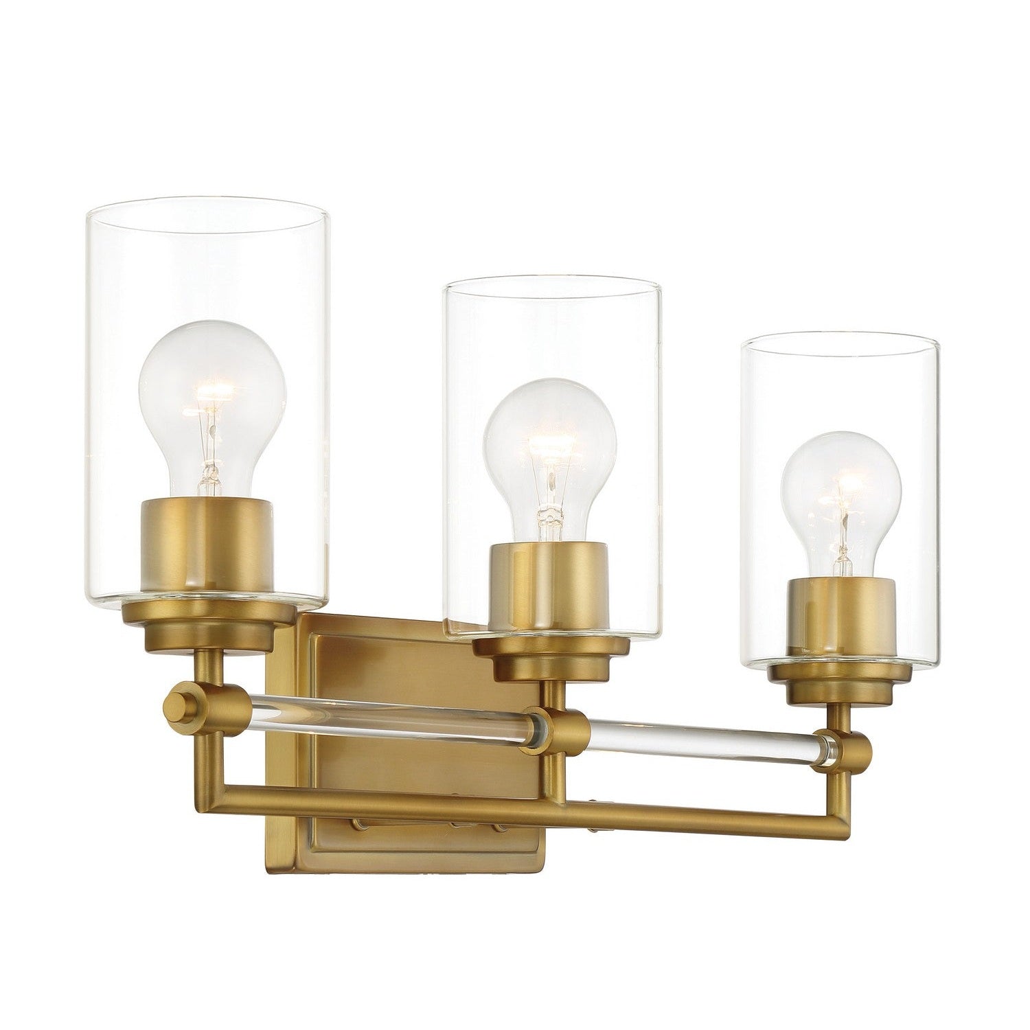 Minka-Lavery - 2643-575 - Three Light Bath Vanity - Binsly - Antique Noble Brass