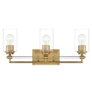 Minka-Lavery - 2643-575 - Three Light Bath Vanity - Binsly - Antique Noble Brass