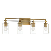 Minka-Lavery - 2644-575 - Four Light Bath Vanity - Binsly - Antique Noble Brass
