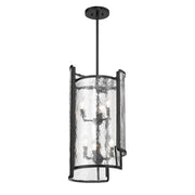 Minka-Lavery - 5266-66A - Six Light Foyer Pendant - Bella Collina - Coal
