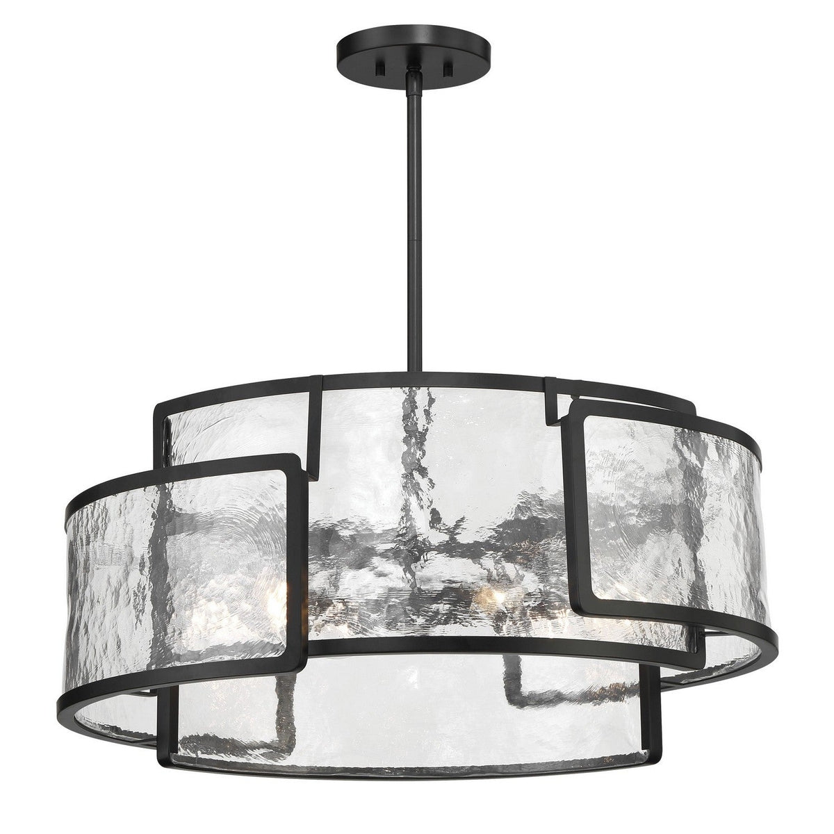 Minka-Lavery - 5267-66A - Six Light Pendant - Bella Collina - Coal