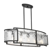 Minka-Lavery - 5268-66A - Five Light Island Pendant - Bella Collina - Coal