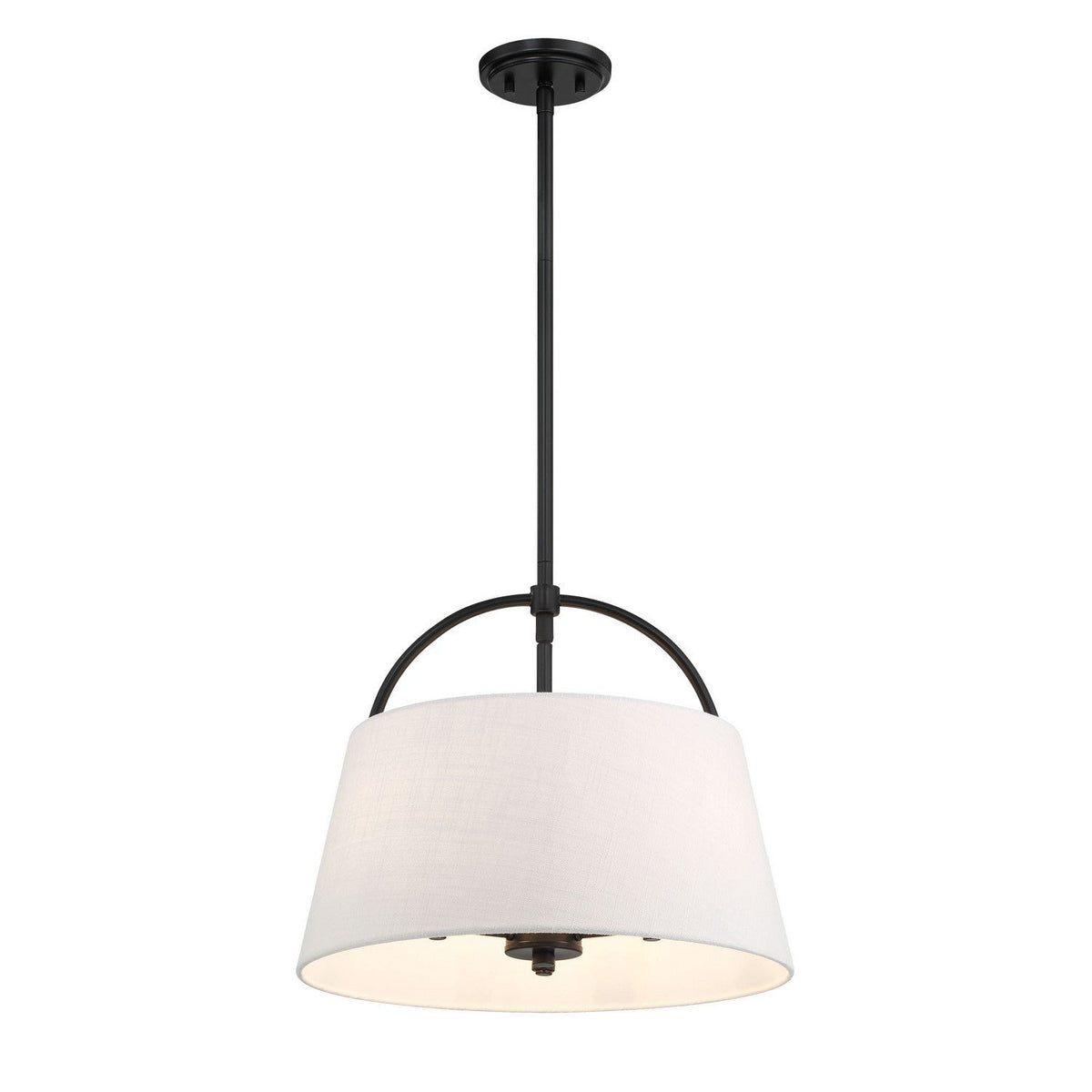 Minka-Lavery - 5395-66A - Three Light Island Pendant - Headington - Coal
