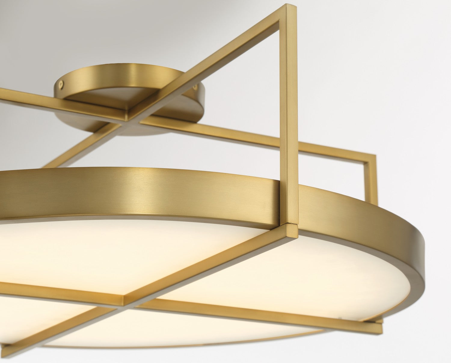 Minka-Lavery - 5617-695-L - LED Semi Flush Mount - Boada - Soft Brass