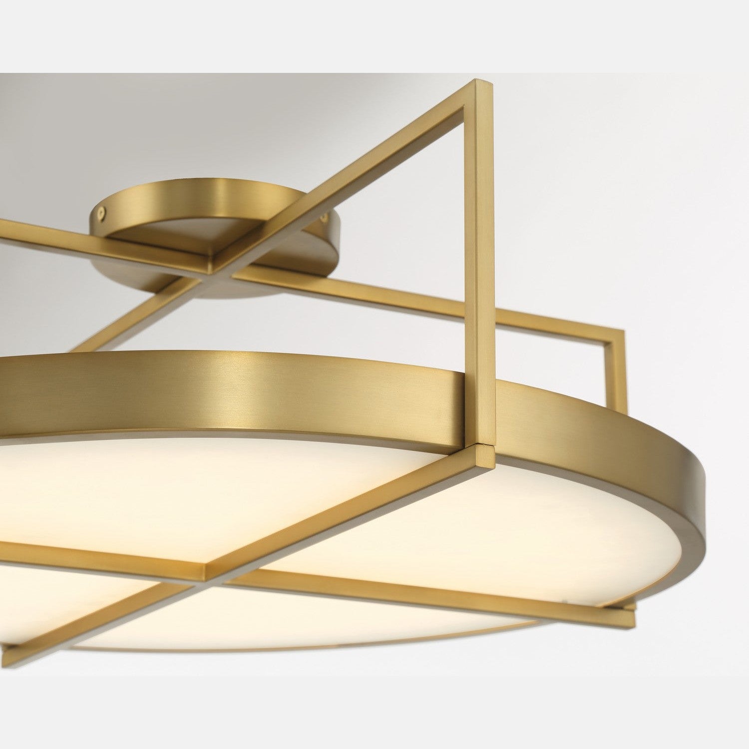 Minka-Lavery - 5617-695-L - LED Semi Flush Mount - Boada - Soft Brass