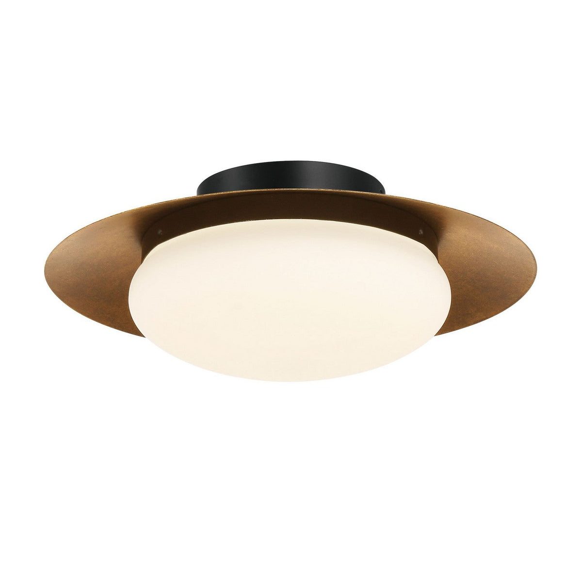 Minka-Lavery - 5625-869-L - LED Flush Mount - Zinola - Sand Coal & Halcyon Gold