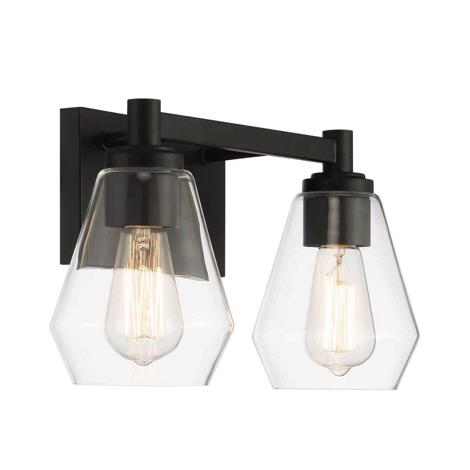 Minka-Lavery - 5702-66A - Two Light Bath Vanity - Clarity - Coal