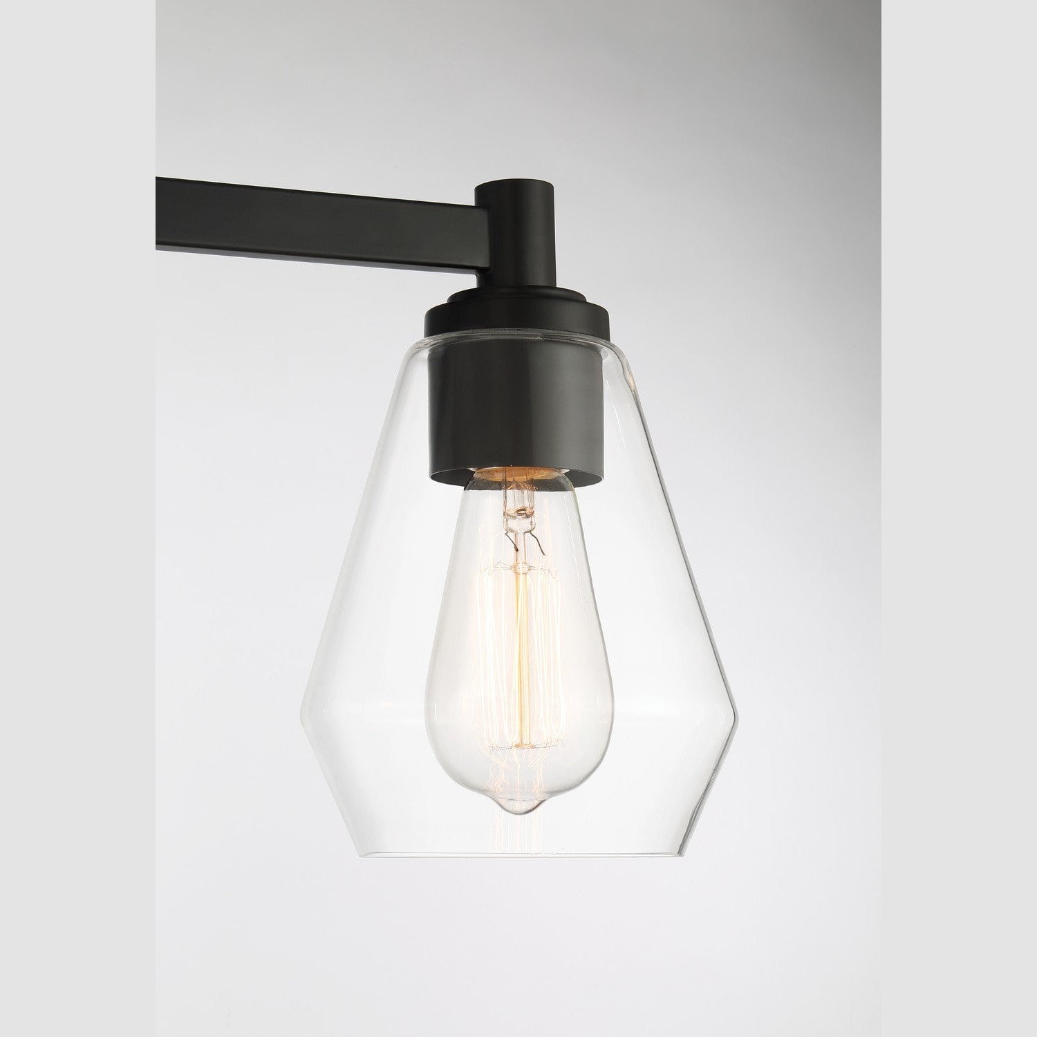 Minka-Lavery - 5703-66A - Three Light Bath Vanity - Clarity - Coal