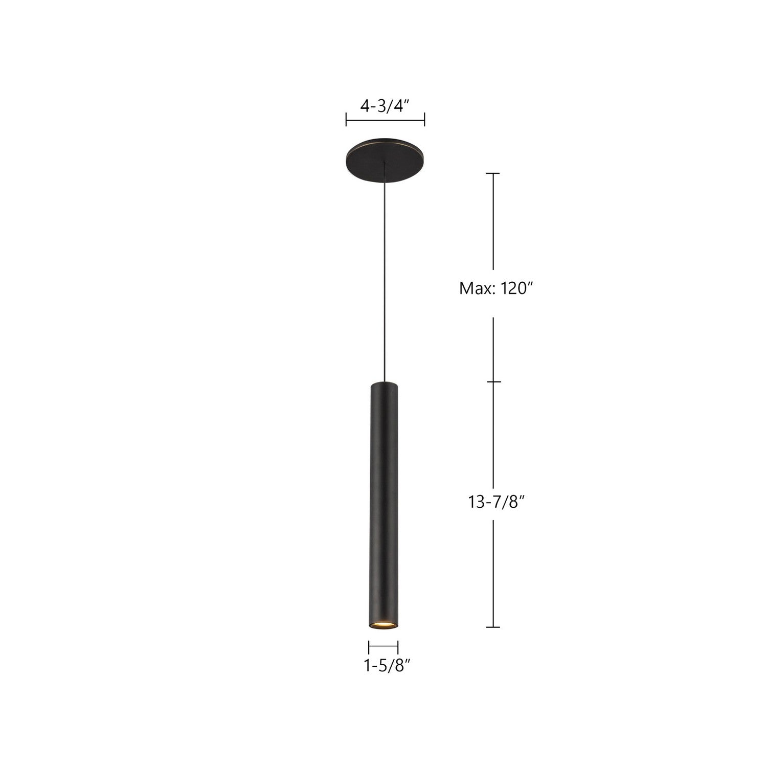 Kuzco Lighting - PD90414-UB - LED Pendant - Mason - Urban Bronze