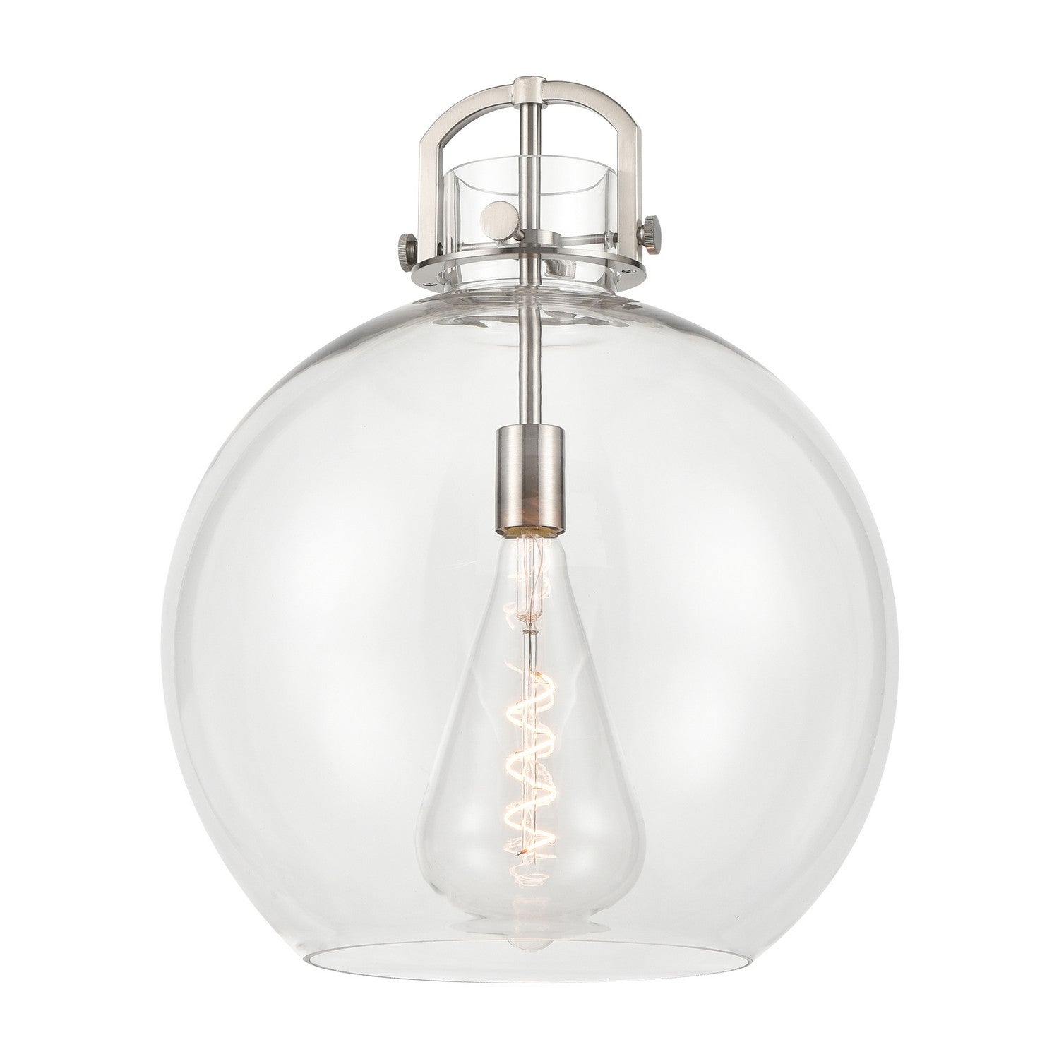 Innovations - G410-16CL - Glass - Downtown Urban - Clear Newton Sphere
