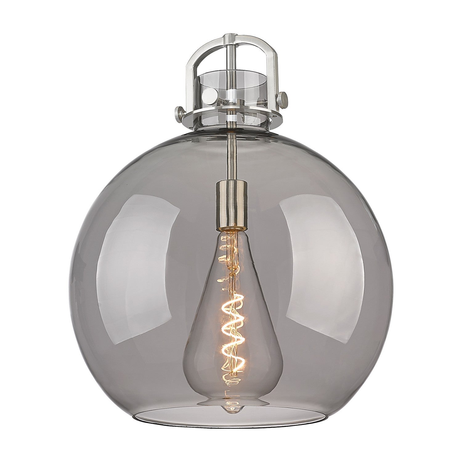 Innovations - G410-16SM - Glass - Downtown Urban - Light Smoke Newton Sphere