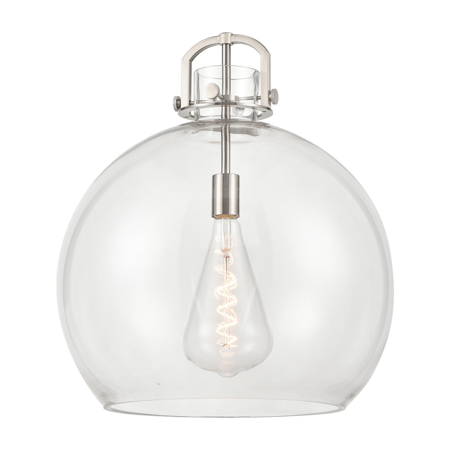 Innovations - G410-18CL - Glass - Downtown Urban - Clear Newton Sphere