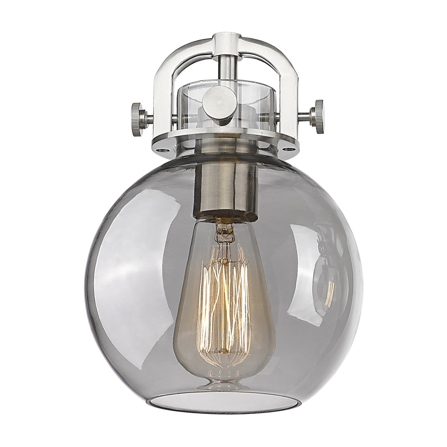 Innovations - G410-7SM - Glass - Downtown Urban - Light Smoke Newton Sphere