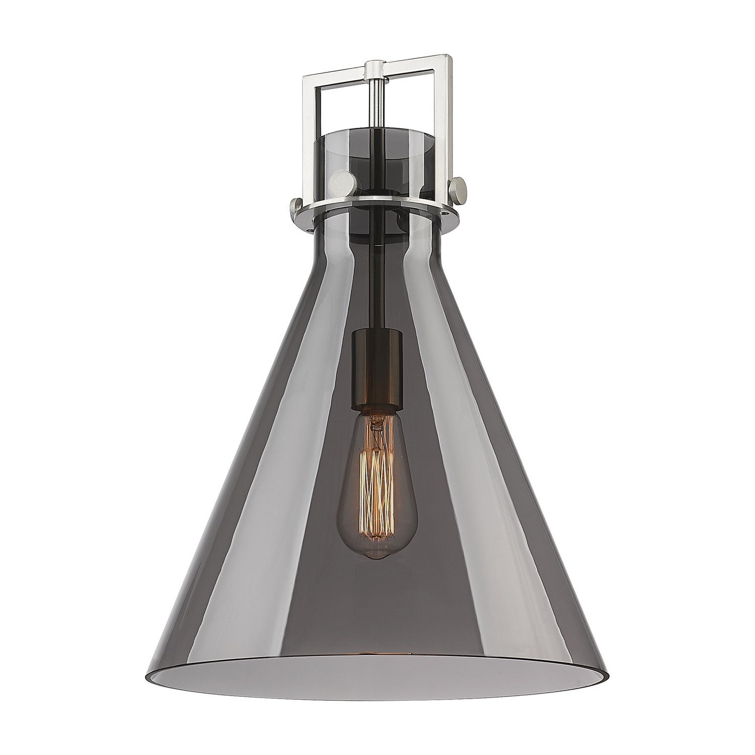 Innovations - G411-14SM - Glass - Downtown Urban - Light Smoke Newton Cone