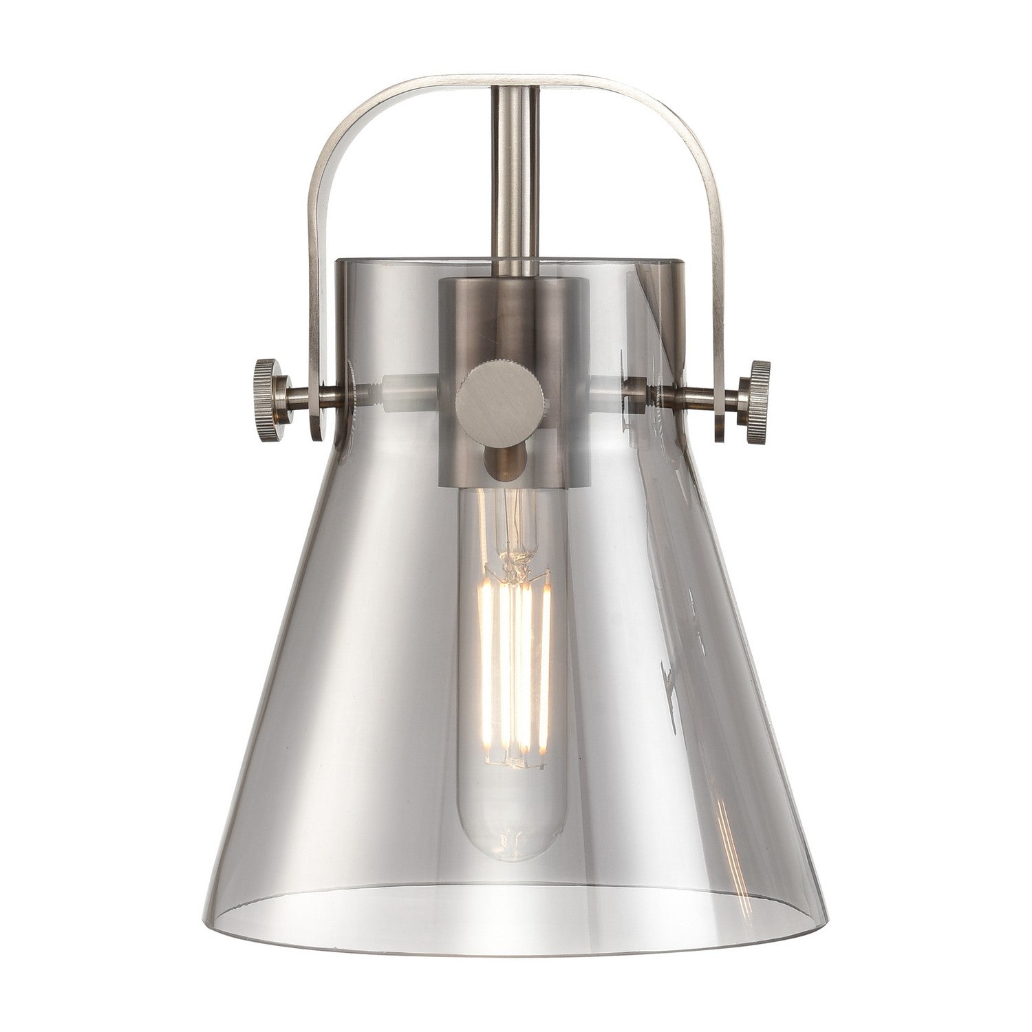 Innovations - G411-6SM - Glass - Downtown Urban - Light Smoke Pilaster II