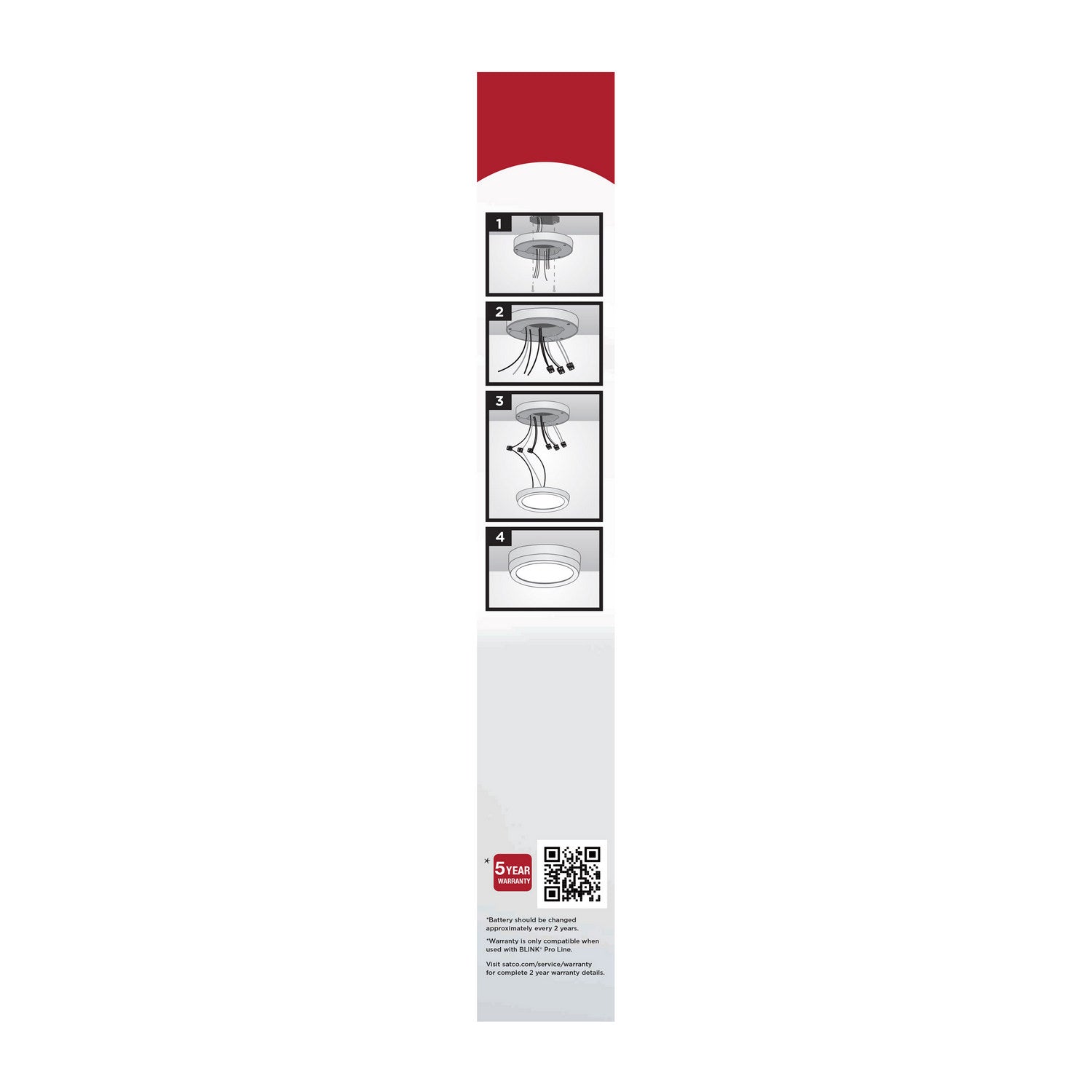 Nuvo Lighting - 62-1720-EM - Batt Backup - White