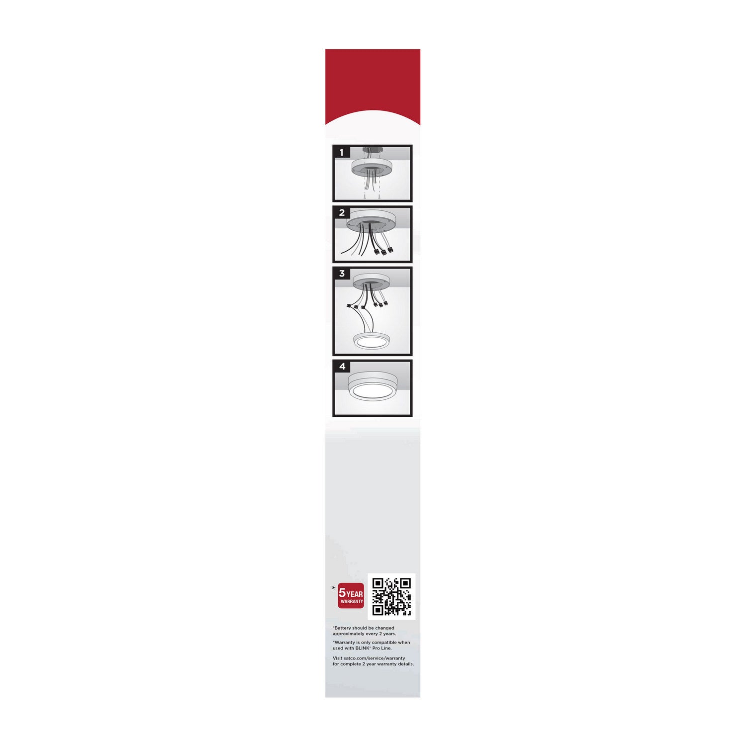 Nuvo Lighting - 62-1724-EM - Batt Backup - White