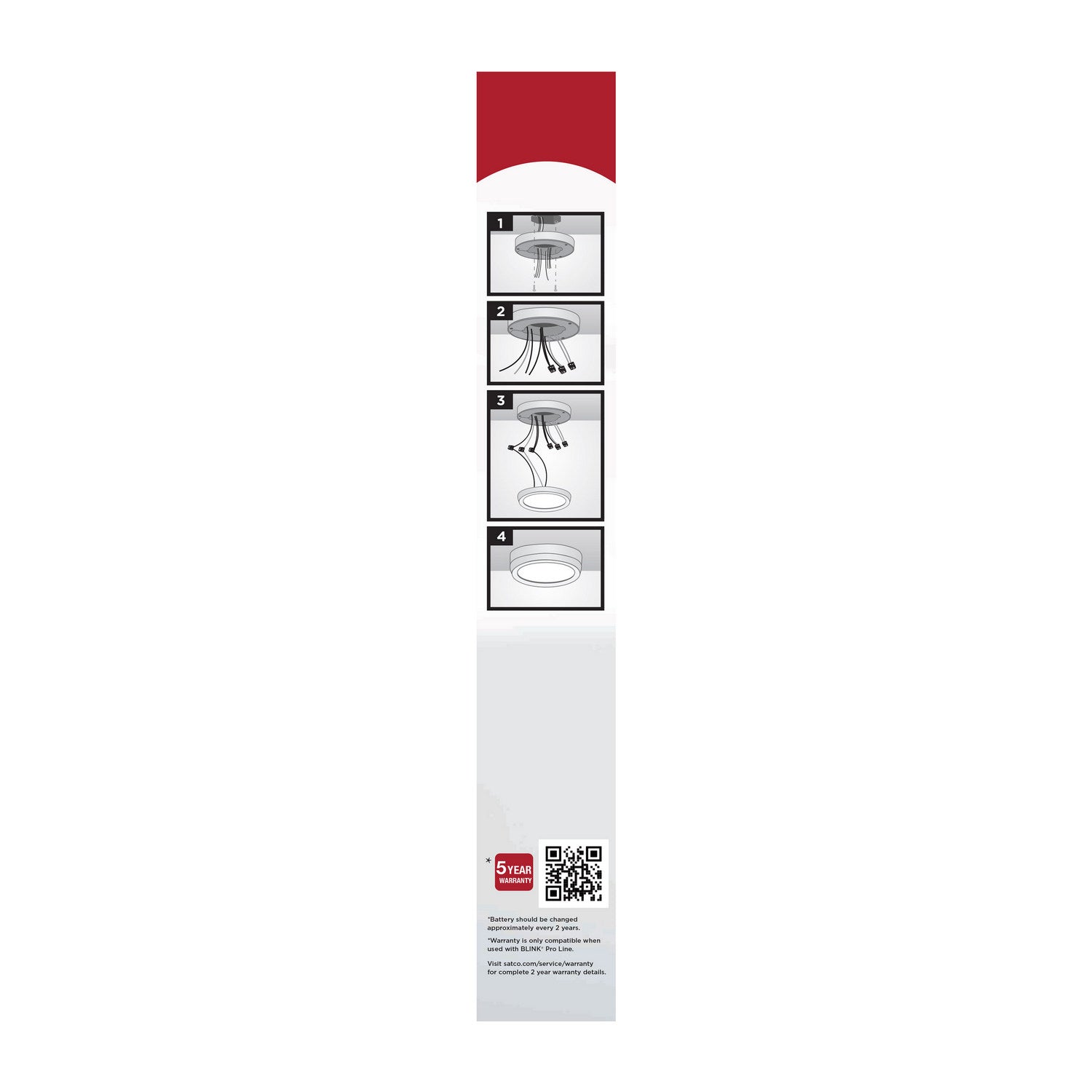 Nuvo Lighting - 62-1727-EM - Batt Backup - Brushed Nickel
