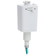 Nuvo Lighting - TP244 - Pendant Track Adaptor- Stem Hung - White