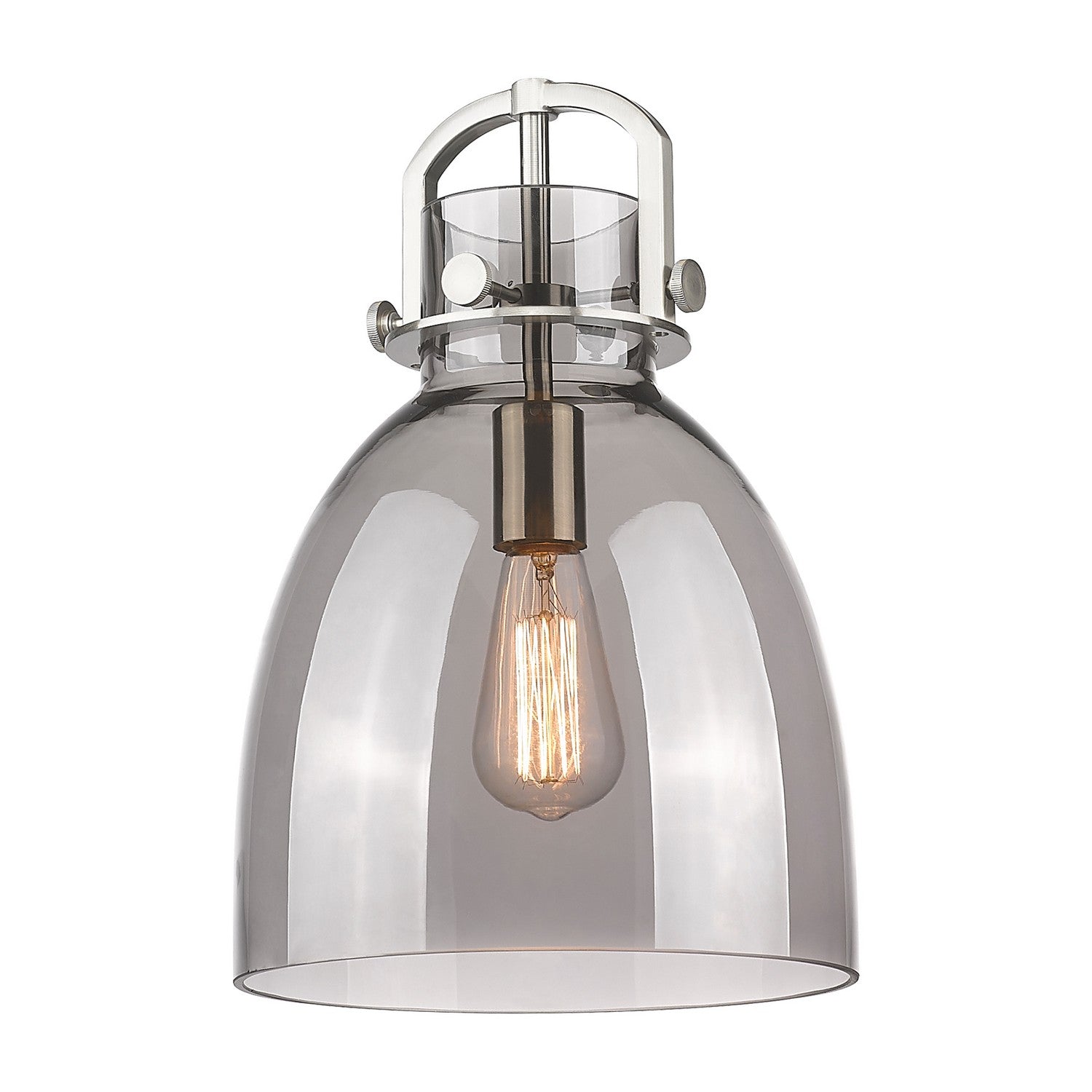 Innovations - G412-10SM - Glass - Downtown Urban - Light Smoke Newton Bell