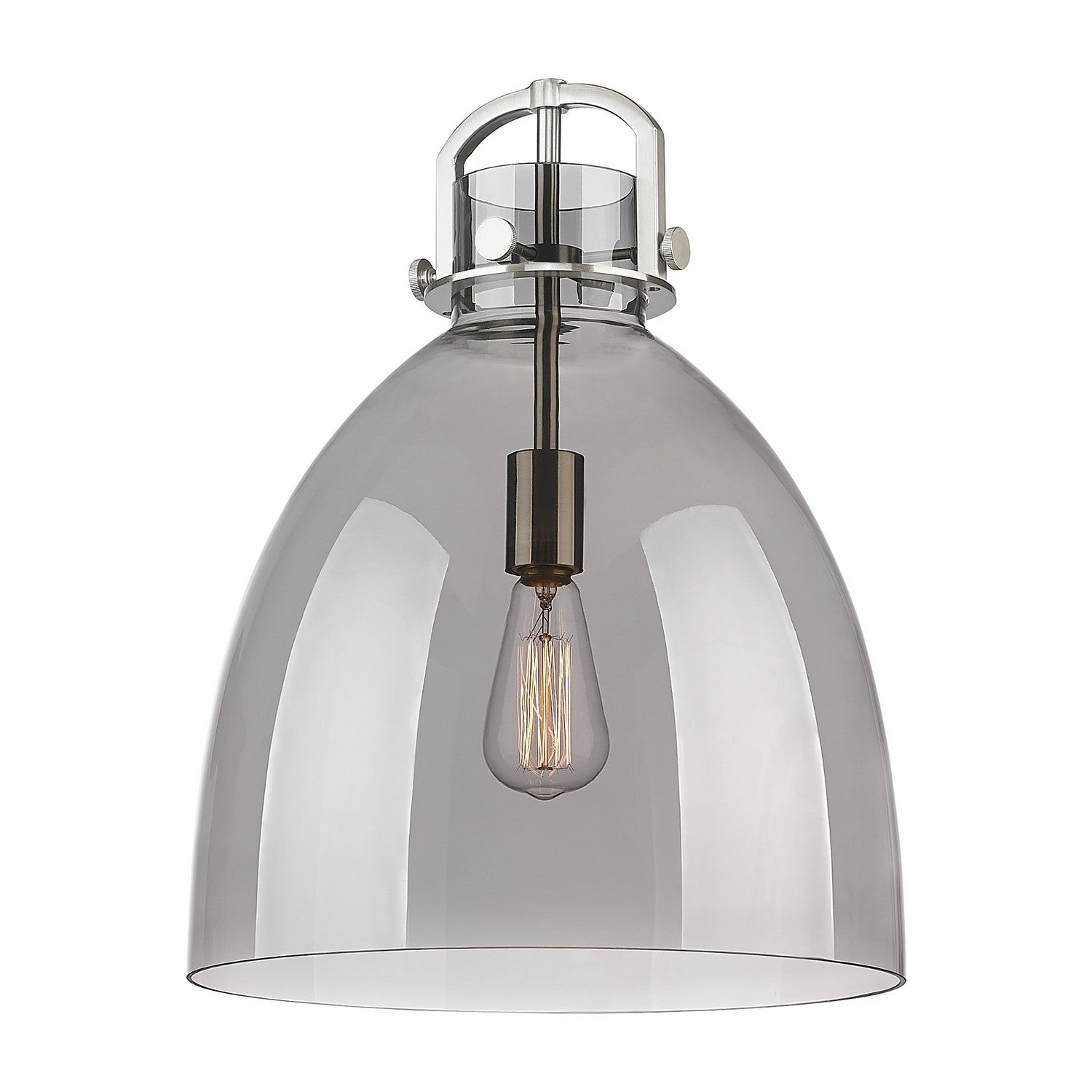 Innovations - G412-14SM - Glass - Downtown Urban - Light Smoke Newton Bell