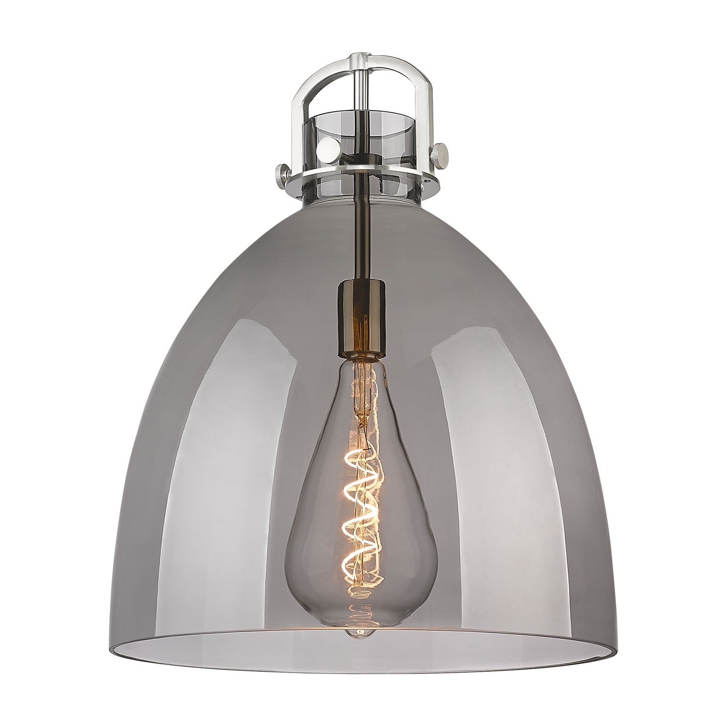 Innovations - G412-16SM - Glass - Downtown Urban - Light Smoke Newton Bell