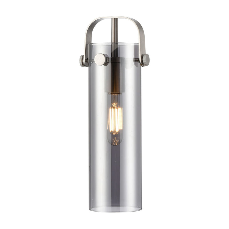 Innovations - G423-12SM - Glass - Downtown Urban - Light Smoke Pilaster II