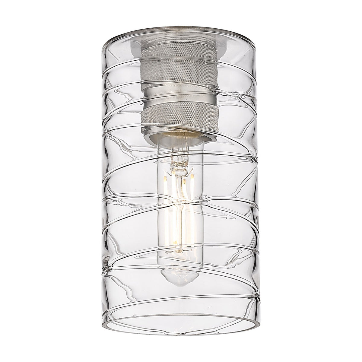 Innovations - G434-7DE - Glass - Downtown Urban - Deco Swirl Crown Point